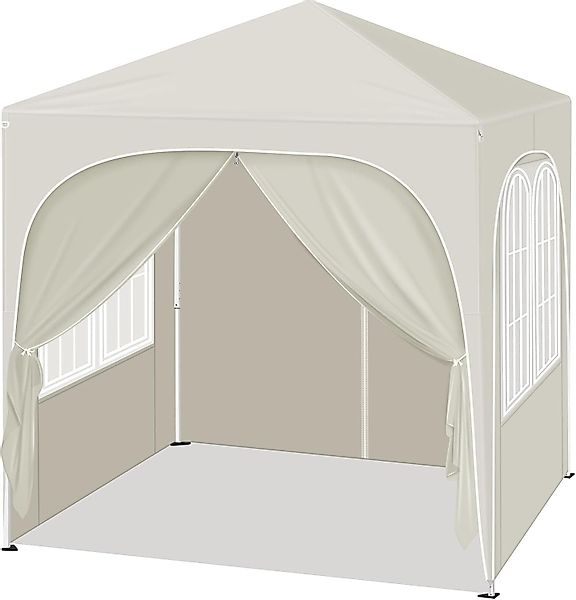 Woltu Pavillon, mit 4 Seitenteilen, 2x2 günstig online kaufen