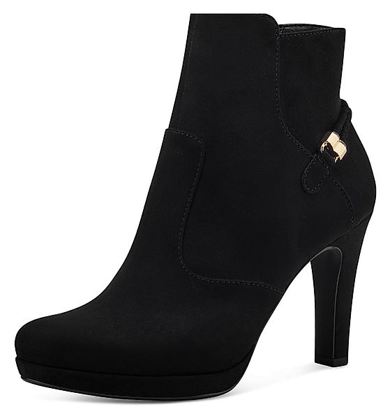 Tamaris High-Heel-Stiefelette mit Schmuckelement an der günstig online kaufen