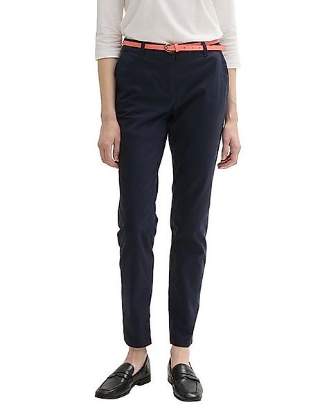 TOM TAILOR Chinohose mit Gürtel günstig online kaufen