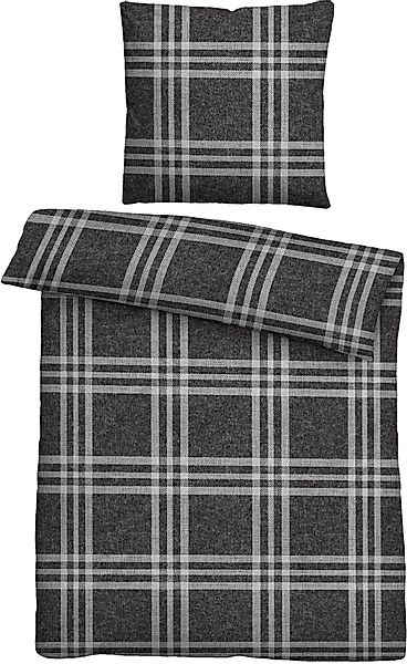 Biberna Bettwäsche Lya, Flanell, 2 teilig, günstig online kaufen