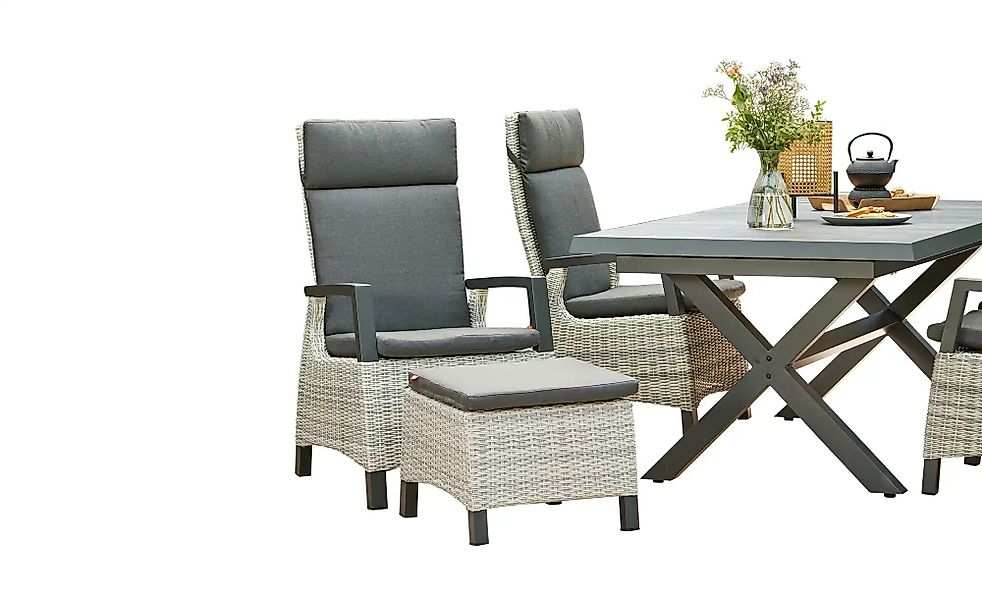 Siena Garden Dining-Sessel  Corido ¦ grau ¦ Maße (cm): B: 72 H: 109 T: 61.0 günstig online kaufen