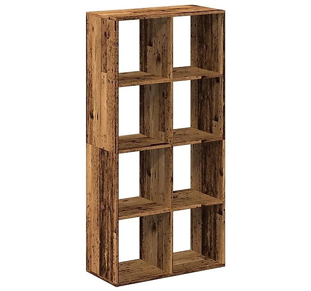vidaXL Bücherregal Raumteiler-Bücherregal Altholz-Optik 69,5x29x137,5 cm, 1 günstig online kaufen