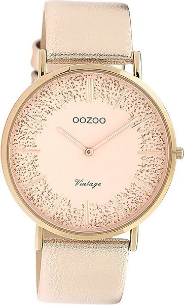 OOZOO Quarzuhr Oozoo Damen Armbanduhr roségold Analog, (Analoguhr), Damenuh günstig online kaufen