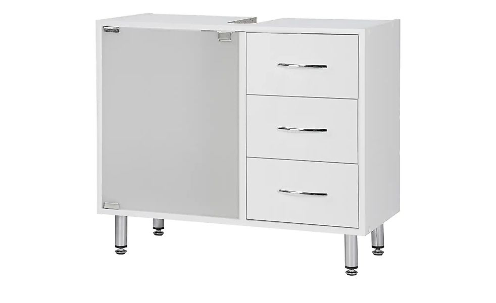 Waschbeckenunterschrank  Langesee ¦ weiß ¦ Maße (cm): B: 66 H: 58 T: 30.0 S günstig online kaufen