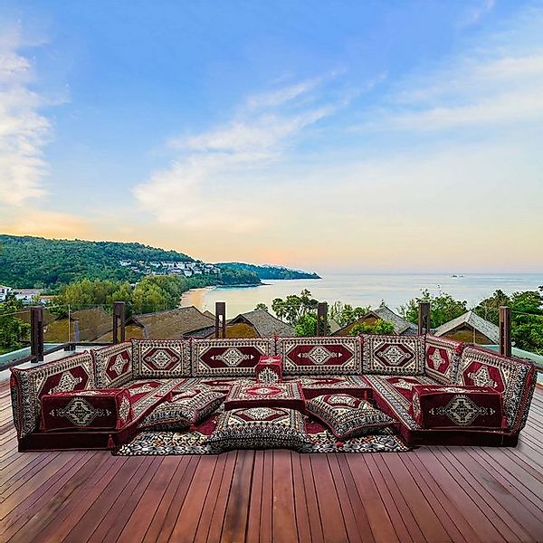 CaddeBuy Sofa Orientalische Sitzecke, Bodensofa, Orientalisches Sofa, Sitzk günstig online kaufen