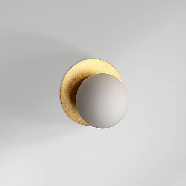 Wandleuchte Aylin, goldfarben, Ø 15 cm, Metall, G9 günstig online kaufen