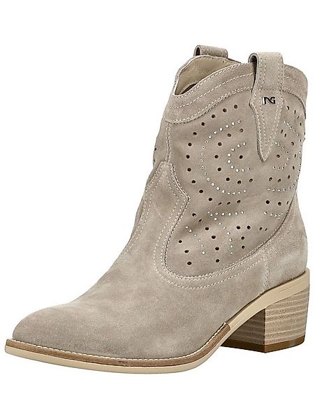 Nero Giardini Nero Giardini Stiefelette Veloursleder Bikerboots günstig online kaufen