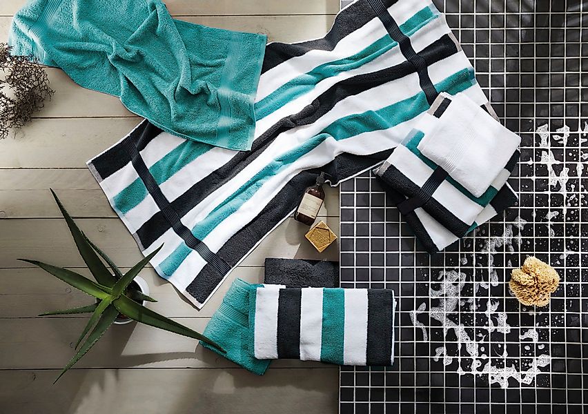 Gözze Handtücher Handtuch Duschtuch Badetuch Streifen günstig online kaufen