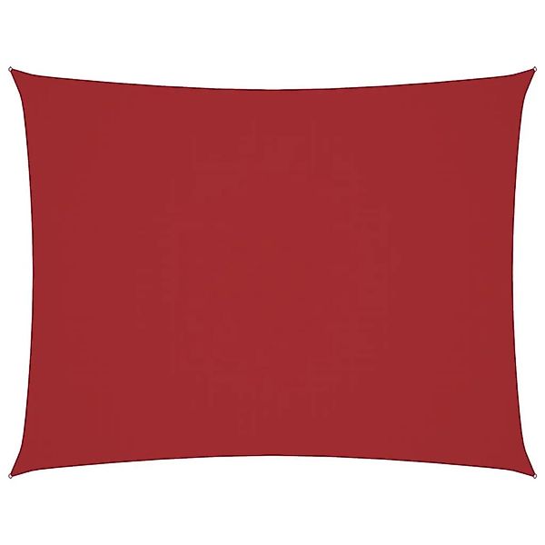 vidaXL Sonnensegel Oxford-Gewebe Rechteckig 2,5x3,5 m Rot 135646 günstig online kaufen