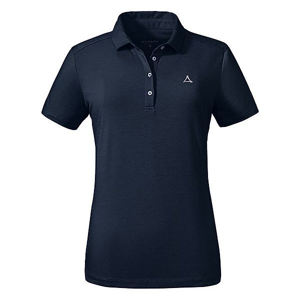 Schöffel Poloshirt CIRC Polo Shirt Tauron mit Markenlogo auf der Vorderseit günstig online kaufen