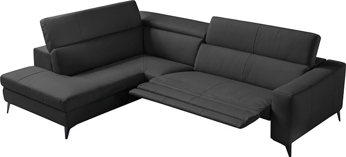 Egoitaliano Ecksofa »Edith, Designsofa mit hohem Sitzkomfort, L-Form«, inkl günstig online kaufen