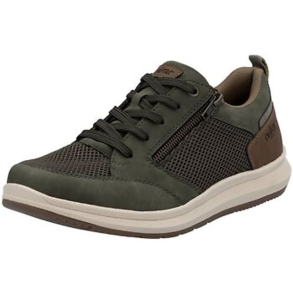 Rieker Sneaker, Halbschuh, Freizeitschuh, Schnürschuh mit seitlichem Reißve günstig online kaufen