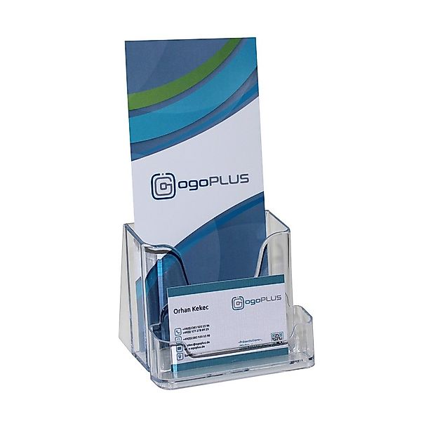 ogoPLUS Zeitungsständer DIN lang Prospekthalter mit günstig online kaufen