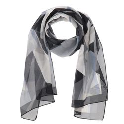 halsüberkopf Accessoires Modeschal Chiffon Geometric, Druckschal günstig online kaufen