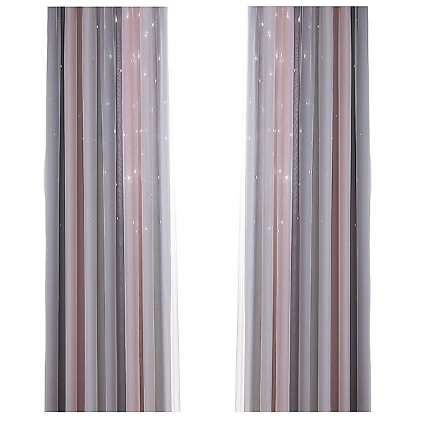 OKWISH Verdunkelungsvorhang 2er Set Curtains Farbverlauf günstig online kaufen
