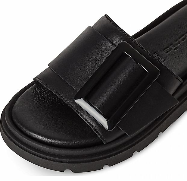 Tamaris Pantolette, Plateau, Sommerschuh mit modischer Zierschnalle günstig online kaufen