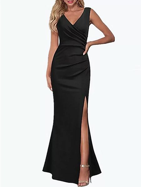 ZWY Abendkleid Damen kleid V-Ausschnitt Bankettkleid Partykleid (1-tlg) Dam günstig online kaufen
