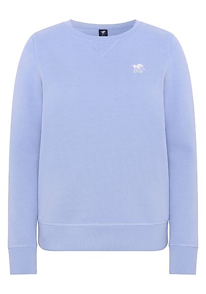 Polo Sylt Sweatshirt mit Label-Stitching günstig online kaufen