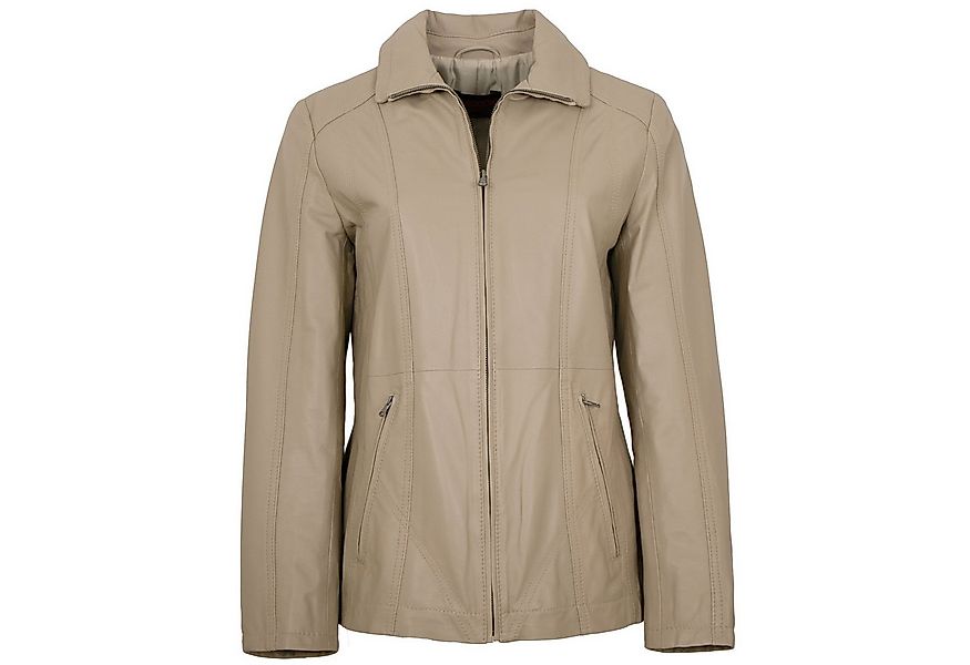 Maddox Lederjacke Line MADDOX - Damen Lederjacke Lammnappa taupe günstig online kaufen