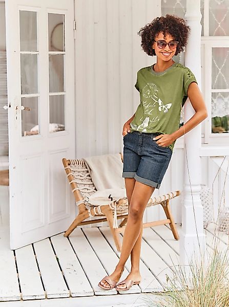 heine Rundhalsshirt "Shirt" 1 Stk. tlg. günstig online kaufen