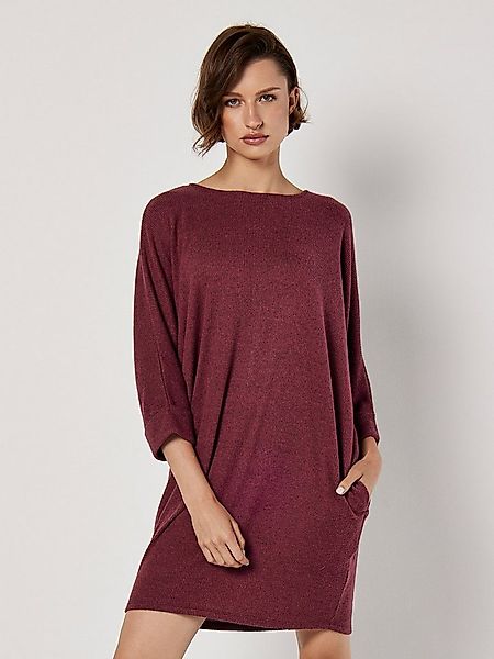 Apricot Strickkleid Cocoon-Design, mit Umschlagärmeln günstig online kaufen