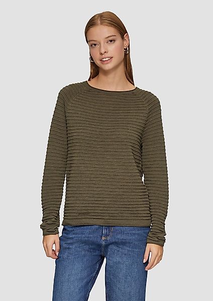 QS Longpullover Strickpullover (1-tlg) günstig online kaufen
