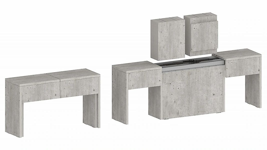 INOSIGN Sitzgruppe "Praktika" Spar-Set, Set beinhaltet 2 Bänke, 2 Stk. tlg. günstig online kaufen