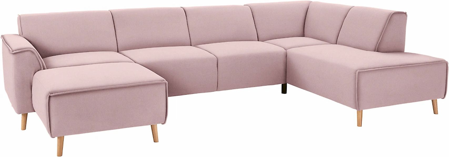 andas Wohnlandschaft "Janek Scandic Design, elegant und zeitlos U-Form", mi günstig online kaufen
