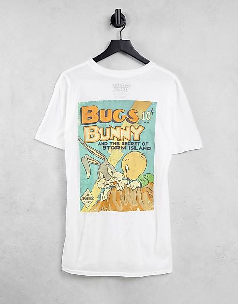 Bugs Bunny – Storm – T-Shirt in Weiß mit Vintage-Poster-Motiv günstig online kaufen