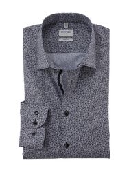 OLYMP Businesshemd Level 5 mit Allover-Print günstig online kaufen