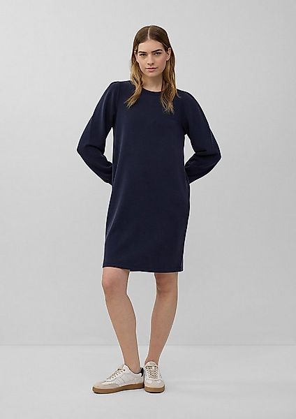 s.Oliver Minikleid Kleid Scuba-Kleid mit Faltendetail am Arm günstig online kaufen