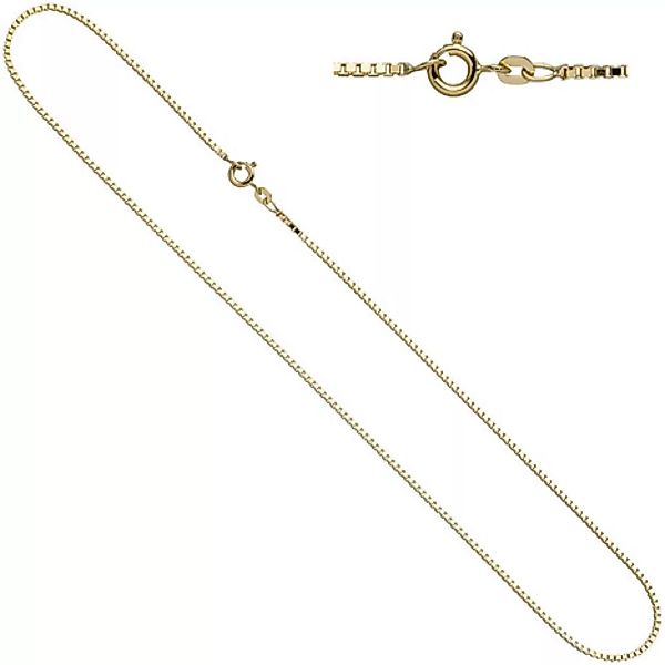 SIGO Venezianerkette 585 Gelbgold 1,5 mm 50 cm Gold Kette Halskette Goldket günstig online kaufen