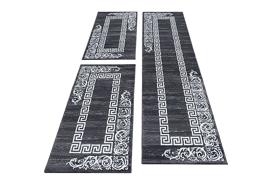 Carpettex Kurzflor-Bettumrandung Abstrakt Kariert Design, Höhe 12 mm, (Bett günstig online kaufen