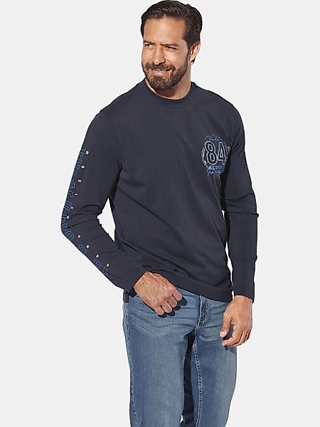 Jan Vanderstorm Langarm-Poloshirt "3er Pack Langarmshirt NORGARD" günstig online kaufen