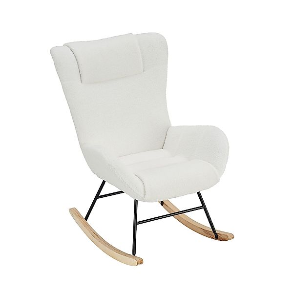 HAUSS SPOLE Schaukelstuhl Relaxsessel Babyschaukelstuhl Lounge-Sessel günstig online kaufen