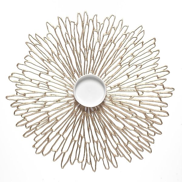 Chilewich Platzset Pressed Vinyl Bloom Round günstig online kaufen