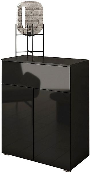 INOSIGN Sideboard "PARIS", (1 St.), Moderne 72cm breite grifflose Kommode, günstig online kaufen