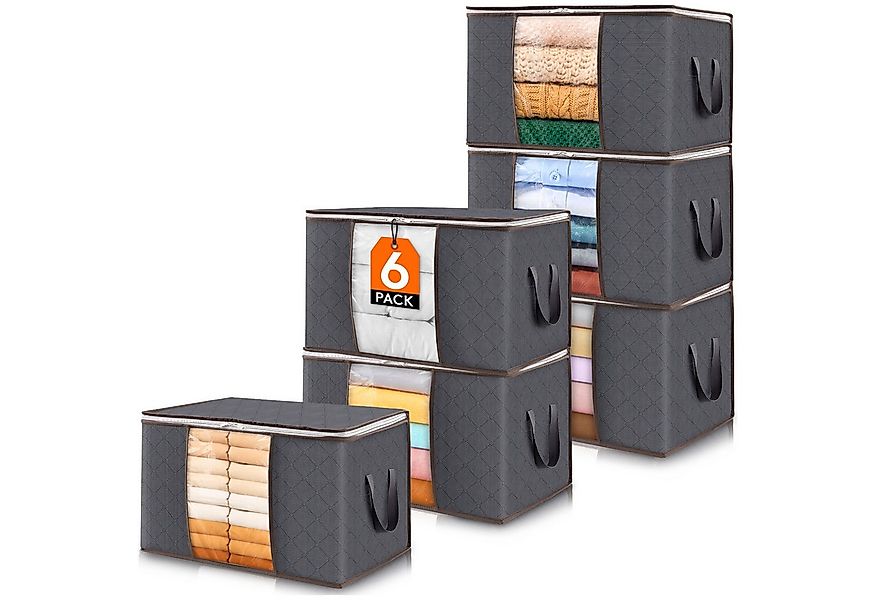 Lifewit Aufbewahrungsdose Aufbewahrungsbox mit Deckel, Kleiderschrank Organ günstig online kaufen