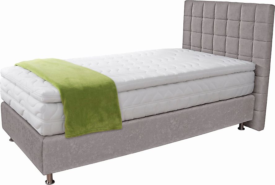 Westfalia Schlafkomfort Boxspringbett wahlweise mit Kaltschaum-Topper günstig online kaufen