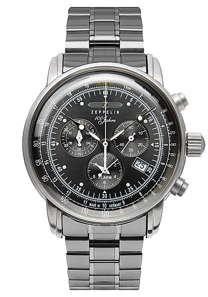 ZEPPELIN Quarzuhr 100 Jahre Zeppelin Stahl/Schwarz günstig online kaufen