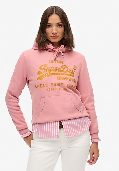 Superdry Kapuzensweatshirt "EMBELLISHED VL RELAXED HOOD" günstig online kaufen