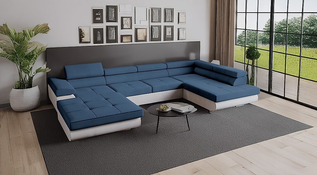 Goldstoff Wohnlandschaft RELAX U Ecksofa mit günstig online kaufen