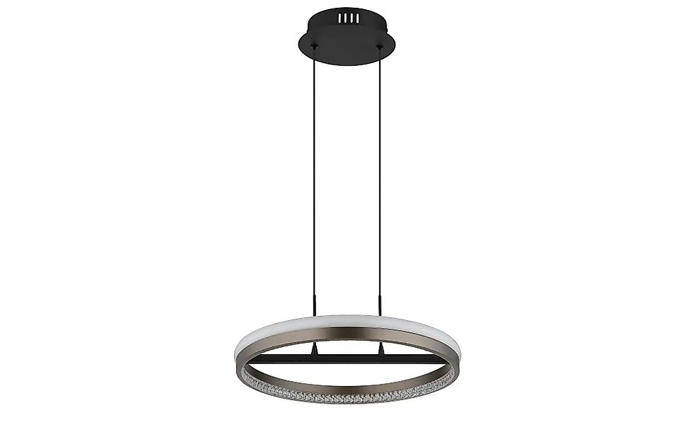 LED-Hängelampe Della, Ø 40 cm, dunkelgrau, Metall günstig online kaufen