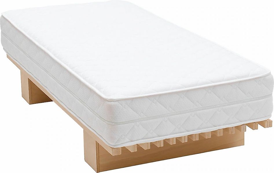 Tojo Klappmatratze "Tojo-ergo falt" 12 cm hoch 2 Stk. tlg. mit dem Reißvers günstig online kaufen