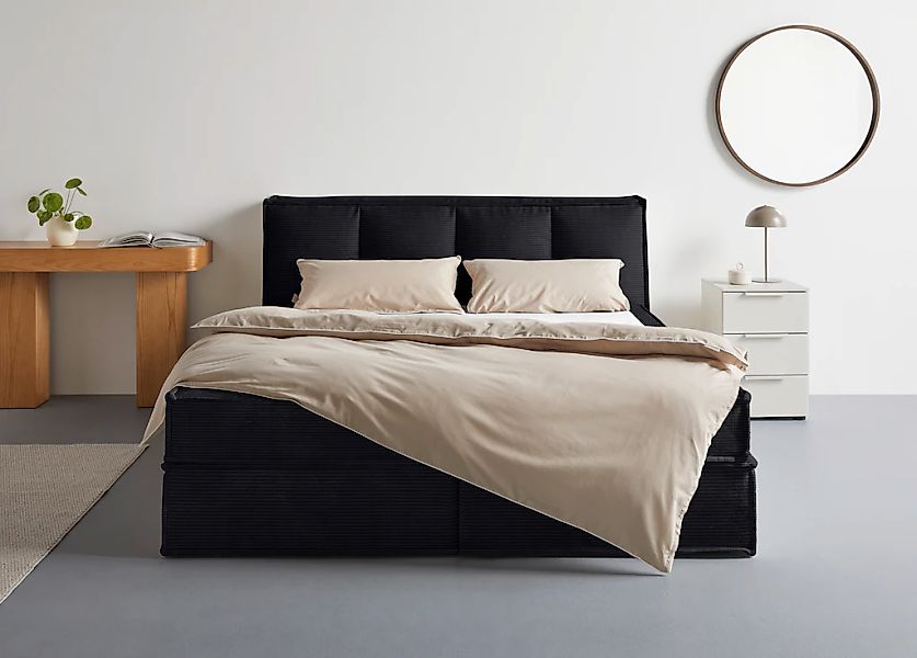 LeGer Home by Lena Gercke Boxspringbett »Addyson« Härtegrade H2, H3 und H4 günstig online kaufen