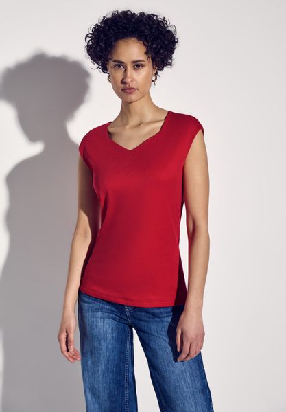 STREET ONE V-Shirt doppellagig günstig online kaufen