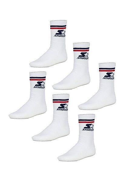 Starter Socken Tennissocken 6er Pack Herren Baumwolle mit Logo (6-Paar) günstig online kaufen