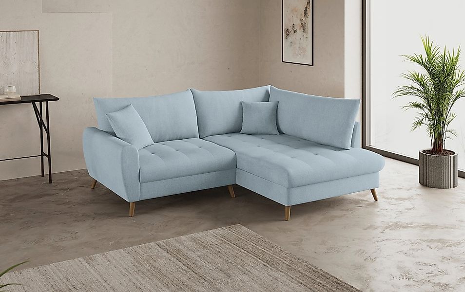 Mr. Couch Ecksofa "Blackburn II, L-Form" Mit Kaltschaumpolsterung bis 140 k günstig online kaufen