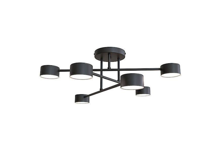 Licht-Erlebnisse Deckenleuchte CIRPI, ohne Leuchtmittel, Metall B: 60 cm Sc günstig online kaufen