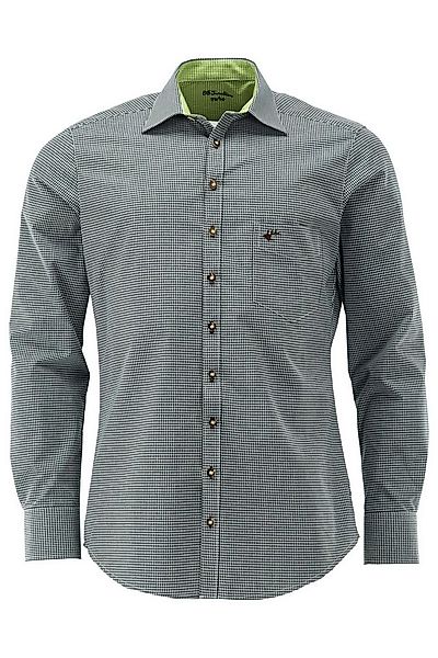 OS Trachten Trachtenhemd Wacodu Langarmhemd mit Hirsch-Stickerei auf der Br günstig online kaufen